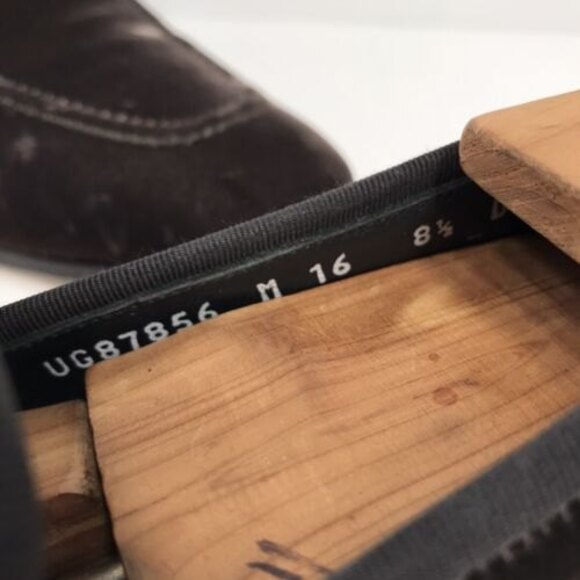 Salvatore Ferragamo Mens Velvet Slip On Loafers Size 8.5 Brown - Picture 4 of 9